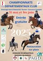 CHAMPIONNATS DÉPARTEMENTAUX D'ÉQUITATION DE LA VENDÉE